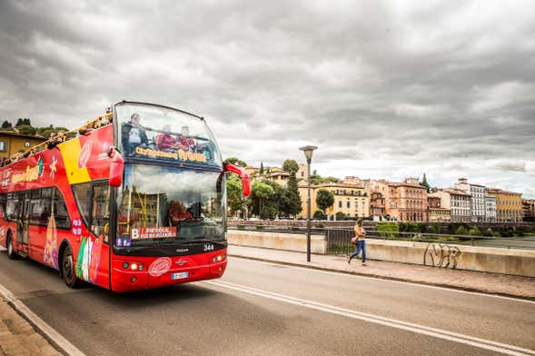 Ônibus turístico de Florença