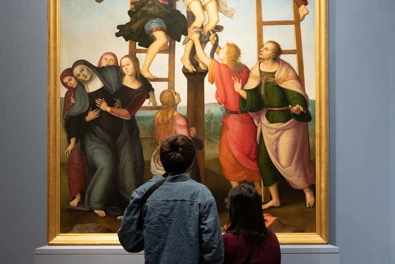 Admirando "A deposição de Cristo da cruz"