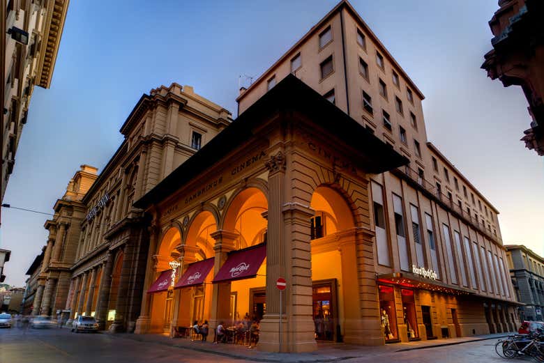 Exterior do Hard Rock Café Florença