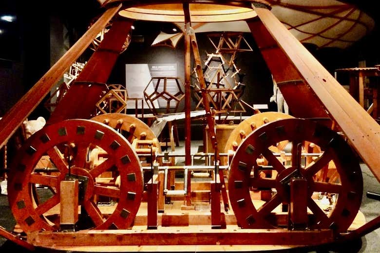 Peças do museu