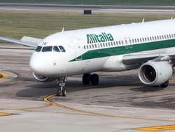Aeroporto de Florença, aviao da Alitalia