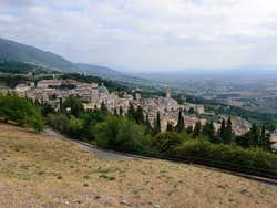 Assis vista da Rocca Maggiore
