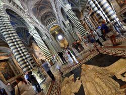 Siena, interior da catedral