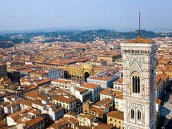 Vista da cúpula do Duomo